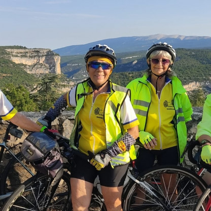 Randonnée des lavandes à Sault 11/07/26